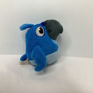 Angry Birds Rio Blu 7” Plush Blue Spix Macaw Bird NO SOUND Commonwealth 2011
